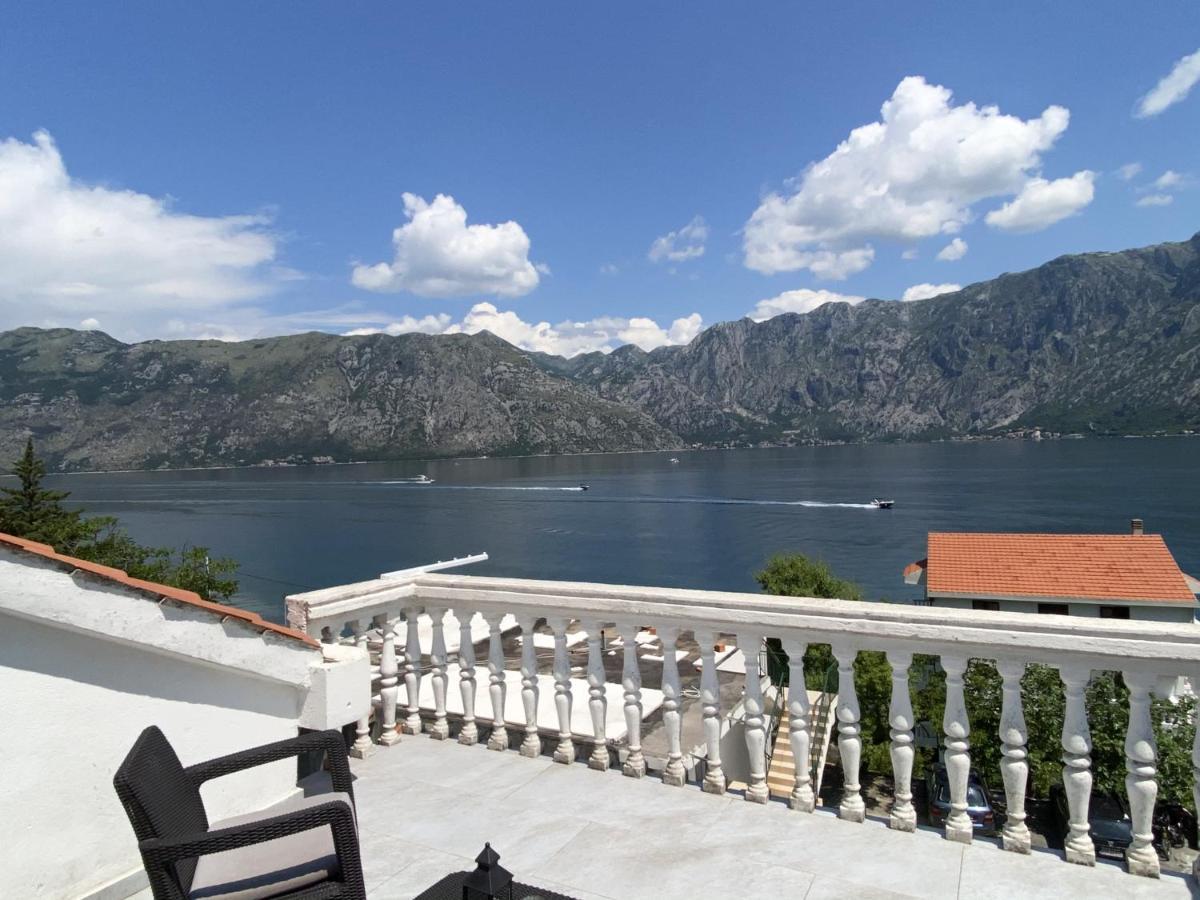 Lux Boka Sea View Apartment Котор Экстерьер фото