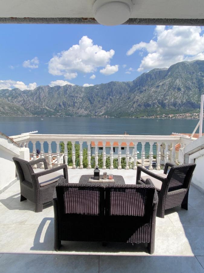 Lux Boka Sea View Apartment Котор Экстерьер фото