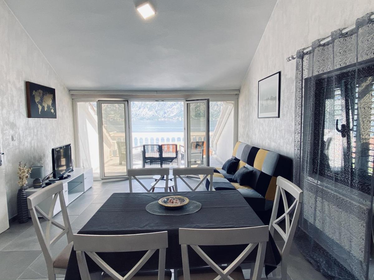 Lux Boka Sea View Apartment Котор Экстерьер фото