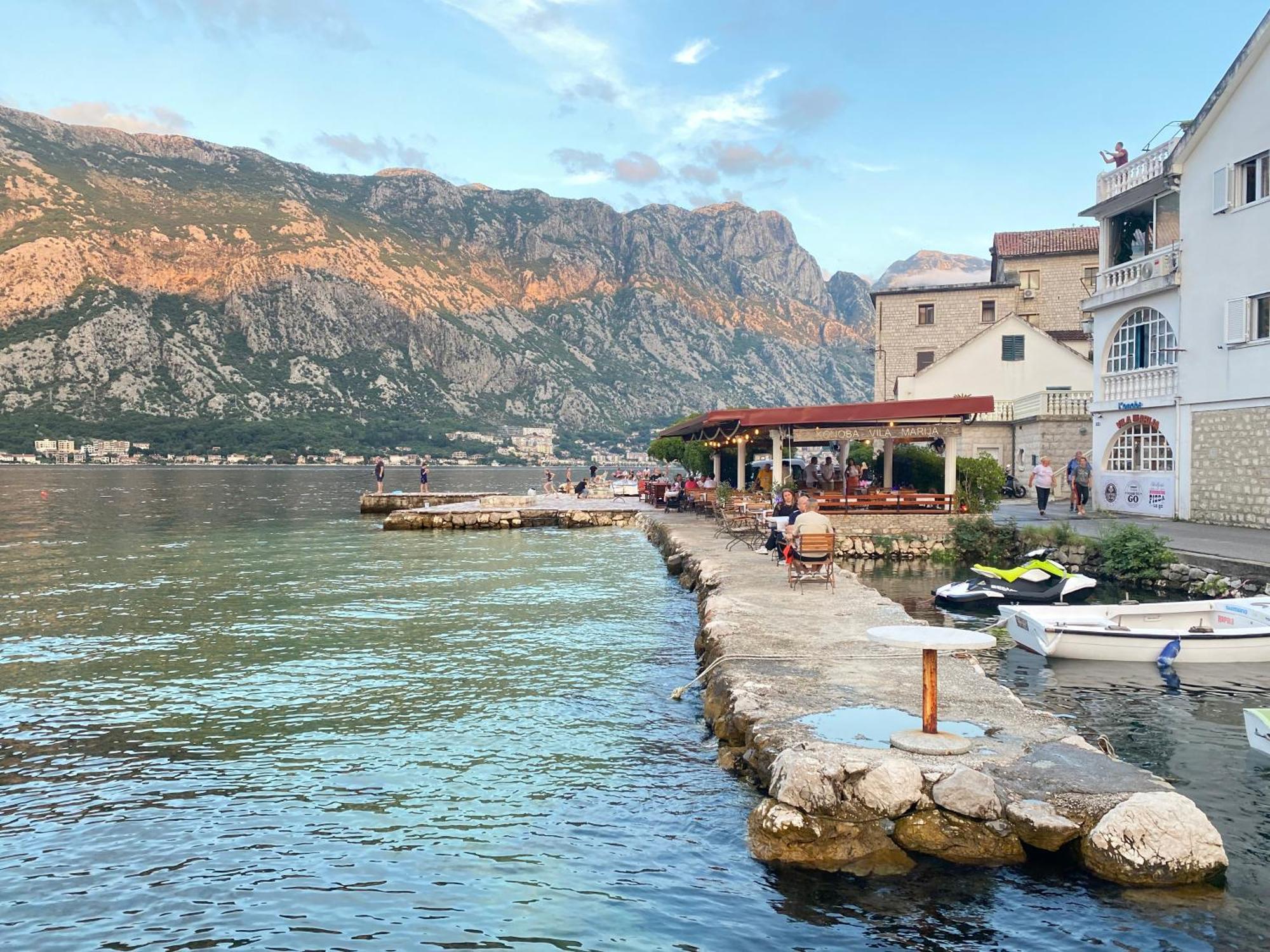 Lux Boka Sea View Apartment Котор Экстерьер фото