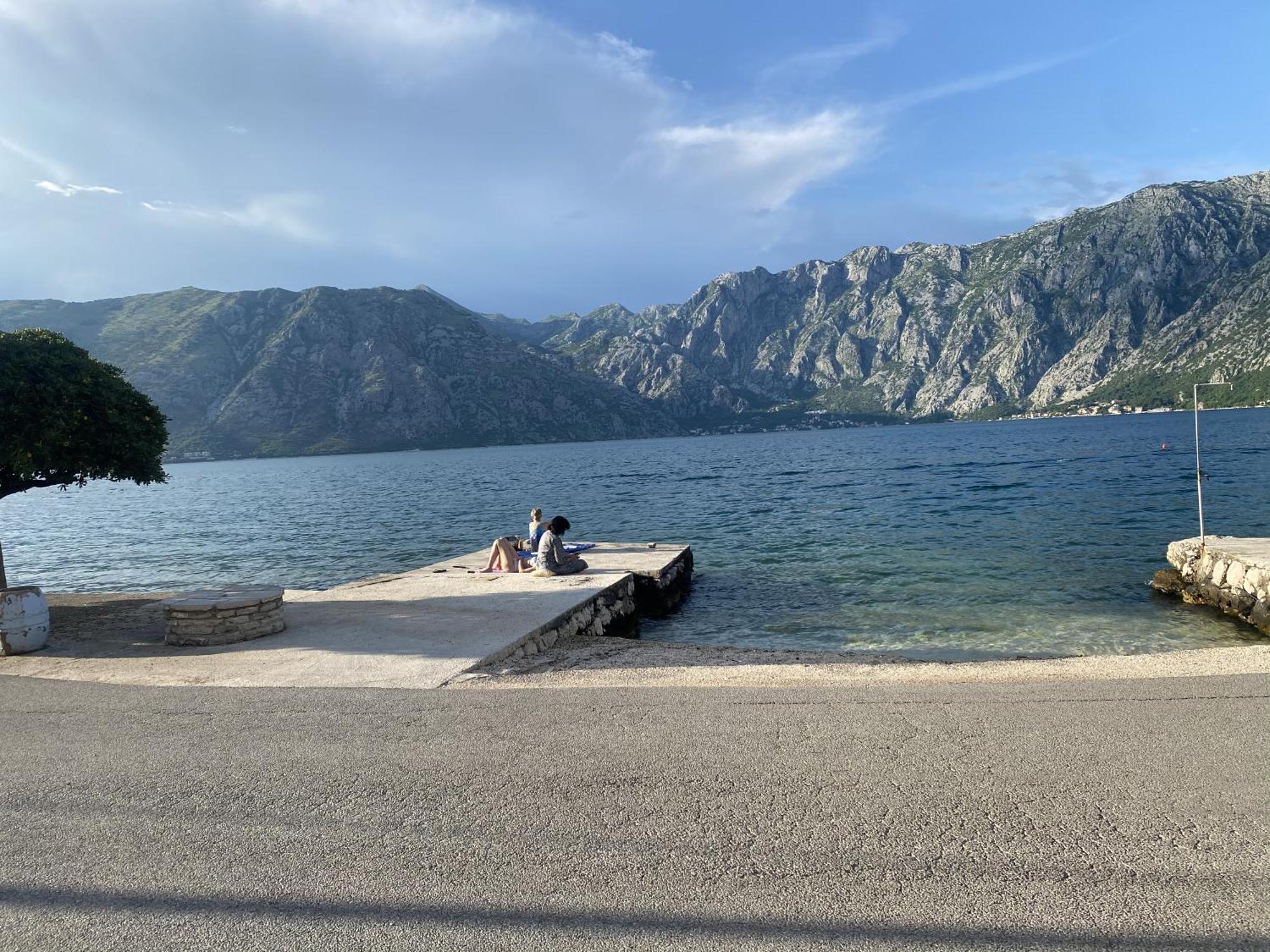 Lux Boka Sea View Apartment Котор Экстерьер фото
